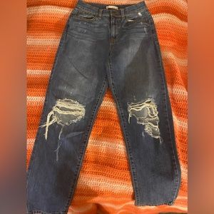 High rise mom jeans size 4